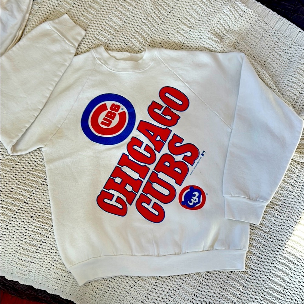 Vintage Fruit of the Loom Cubs Crewneck